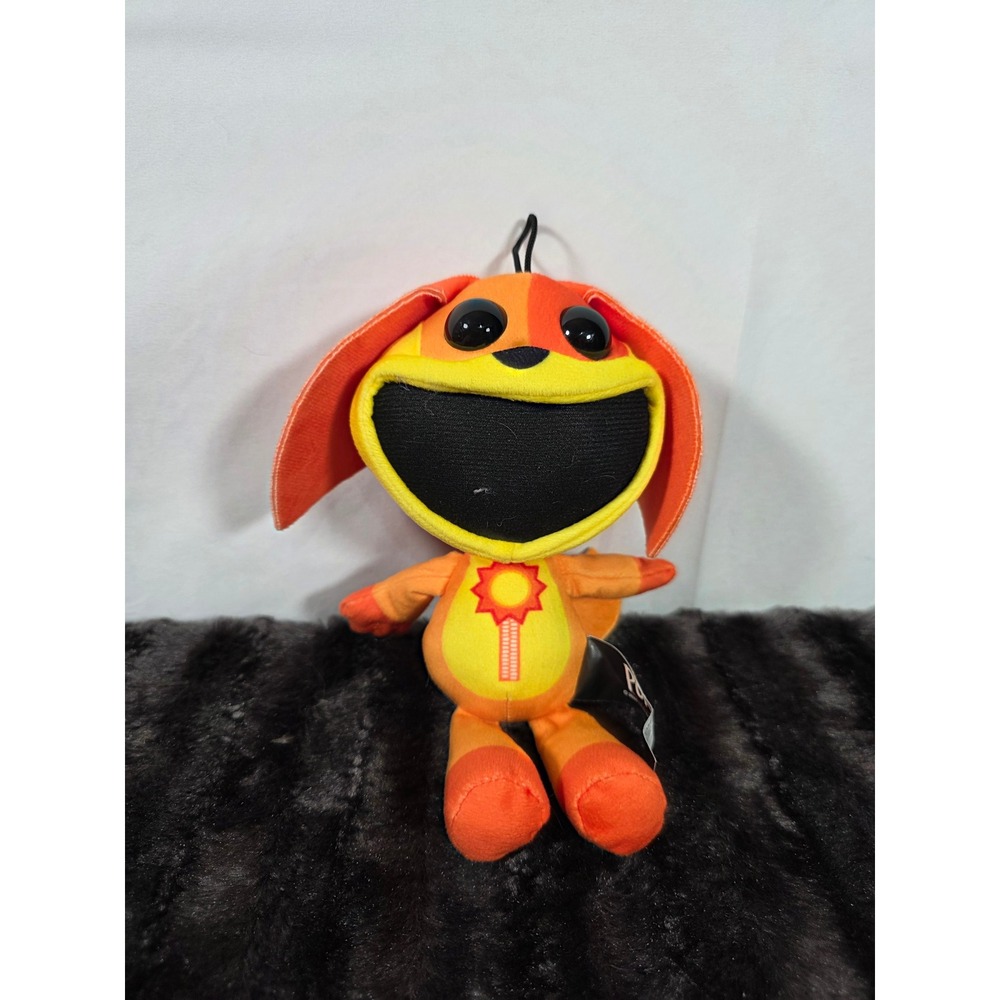 Poppy Playtime DogDay Smiling Critters Plush Orange Sun Character Stuffed Toy